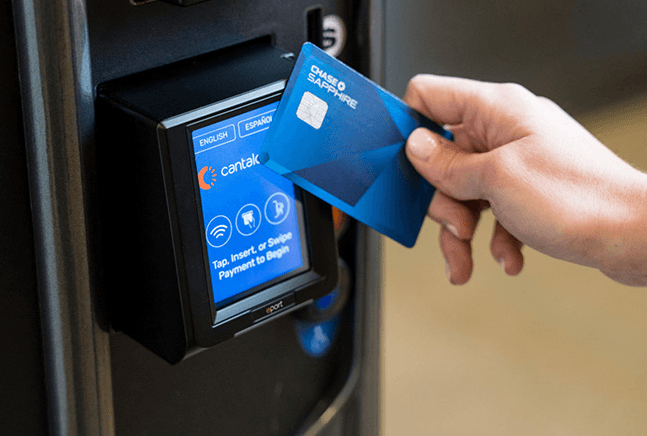 Tap-to-pay checkout